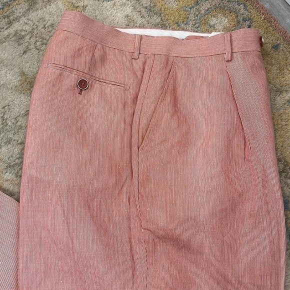 Cigar Couture,32x31,Bugsy Malone Pleated & Cuffed Pants, Excellent Condition - Picture 3 of 12